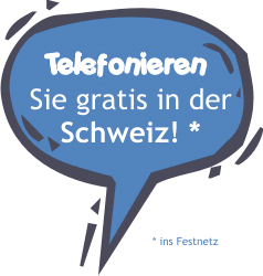 Vos appels gratuits en Suisse vers le r�seau fixe